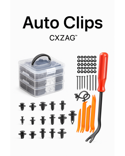 Auto Clips CXZAG™ 1000pz