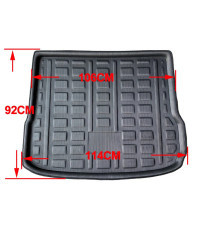 Alfombrilla para maletero trasero de coche, bandeja de carga, forro de maletero, Protector de suelo para AUDI Q5 2009 2010 2011 