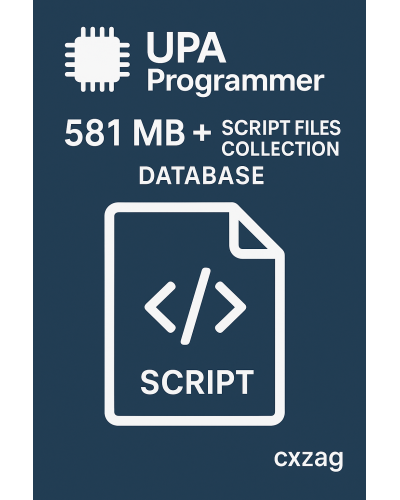 UPA Programmer 581 MB + Script Files Collection Database