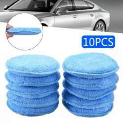 1/10pcs Waxing Sponge Car Applicator Cleaning Polish Pad Foam Sponge Microfiber Waxing Cleaning Sponge Clean Washing Tool