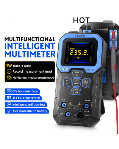 FNIRSI DMT-99 Multimeter Digital High Precision Intelligent Anti-Burni