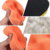 3 Inch Car Polishing Pad Sponge Car Polisher Waxing Pads Wool Wheel Buffing Kit for Car Polisher Drill Adapter Removes Scratches