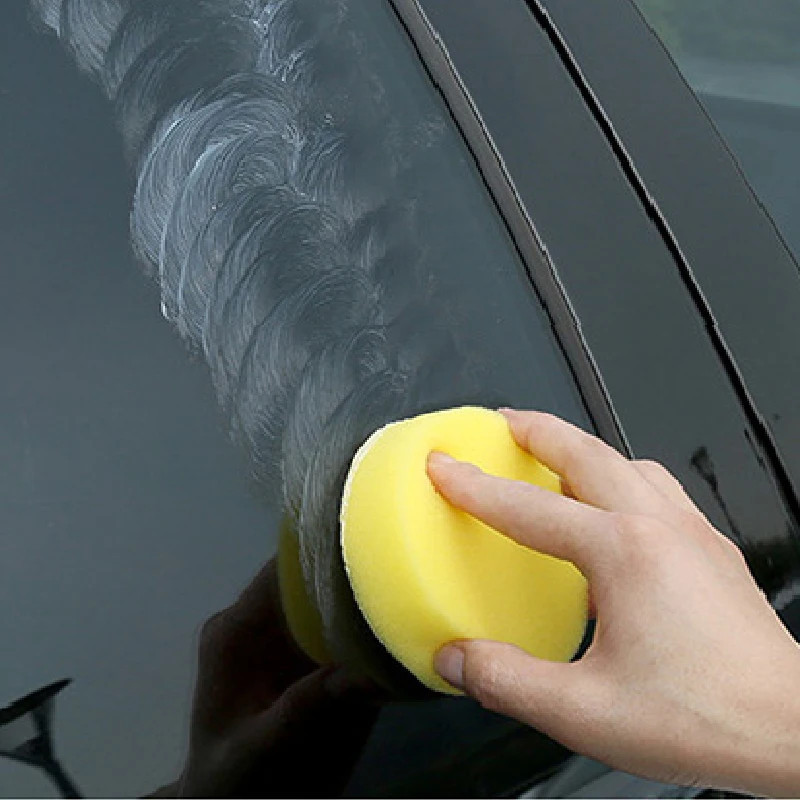 Car Polish Wax Sponge Cleaning Polishing Sponges Auto Detailler Wash Care Detailling Accessories Tools Interior Wheel motorcycle