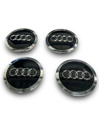 Tapa central de rueda de estilo de coche, cubiertas de reemplazo para Audi A3, A4, A5, A6, A7, A8, S4, S6, 4B0601170, 8D0601170,