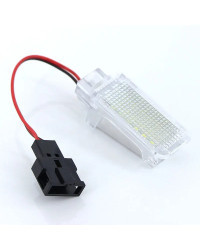 Lámpara LED para Interior de coche, luz de asiento para Audi A2, A3, S3, A4, B5, B6, B7, B8, RS4, A5, S5, A6, S6, C5, C6, A7, A8