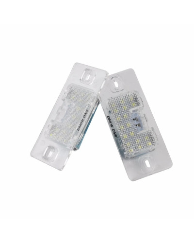 ANGRONG-bombilla LED para matrícula de coche, lámpara para VW Golf Touareg Passat Tiguan 5N Porsche Cayenne 955 / 957 Audi TT, 1