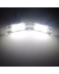 ANGRONG-bombilla LED para matrícula de coche, lámpara para VW Golf Touareg Passat Tiguan 5N Porsche Cayenne 955 / 957 Audi TT, 1