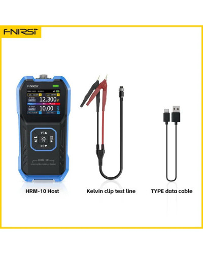 FNIRSI HRM-10 Battery Voltage Internal Resistance Tester 18650 High-pr