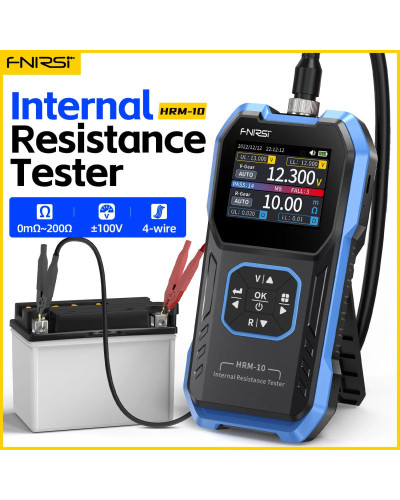 FNIRSI HRM-10 Battery Voltage Internal Resistance Tester 18650 High-pr