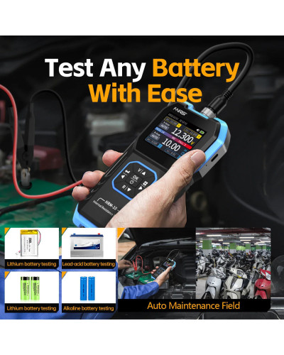 FNIRSI HRM-10 Battery Voltage Internal Resistance Tester 18650 High-pr