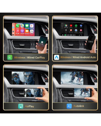 Road Top-Interfaz inalámbrica para coche, dispositivo con CarPlay, Android, para Audi A4, B8, A5, Q5, años 2009 a 2015, con func