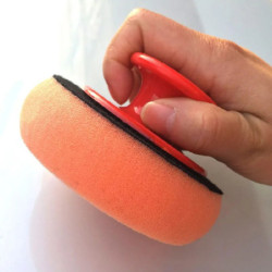 Car Wax Wash Polish Pad Sponge Cleaning Foam Kit Terry Cloth Microfiber Applicator Pads Gripper Handle Car-Styling