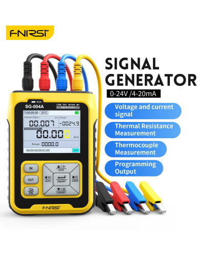 FNIRSI SG-004 Signal Generator 4-20mA Analog Current Pressure Thermoco