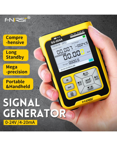 FNIRSI SG-004 Signal Generator 4-20mA Analog Current Pressure Thermoco