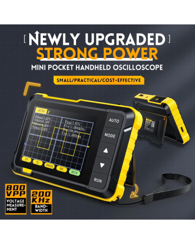 FNIRSI DSO 152 Mini Handheld Digital Oscilloscope Portable 2.5MSa/s 20