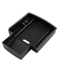 Caja de almacenamiento con reposabrazos Central para coche, contenedor, bandeja, organizador, accesorios, estilo, Audi A4, B8, A