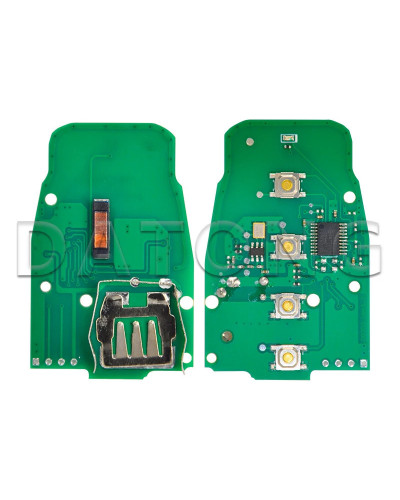 Datong World-llave de Control remoto para coche, dispositivo para Audi A4, A4L, A5, Q5, 8T0959754C, 315MHz, 8T0959754F, 433MHz, 