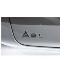 Letras cromadas para Audi, insignias de emblemas para Audi A3, A4, A5, A6, A7, A8, A4L, A6L, A8L, Q3, Q5, Q7, Q8, 35, TFSI 40, T