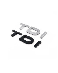 Letras cromadas para Audi, insignias de emblemas para Audi A3, A4, A5, A6, A7, A8, A4L, A6L, A8L, Q3, Q5, Q7, Q8, 35, TFSI 40, T