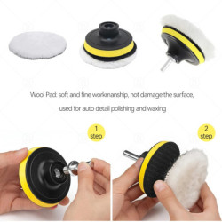 Headlight Restoration Kit Car Detailing Washing Cleaning Renovation Tools Sandpaper Waxing Sponge Polishing Pad Sanding Disc