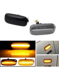 Indicador de señal de giro LED dinámico para coche, luz lateral para Audi A3 S3 8P A4 B6 B8 B7 S4 RS4 A6 S6 C5 8E0949127