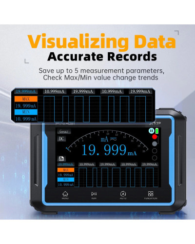 FNIRSI 2C53P Touch Screen Portable Digital Oscilloscope Multimeter Sig