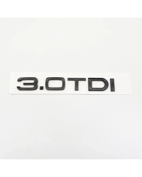 Letras ABS 3D 2.0TDI 2.5TDI 3.0TDI 35TDI 40TDI 45TDI 50TDI emblema para Audi A1 A3 A4 A5 A6 A7 A8 Q2 Q3 Q5 Q7 pegatina para male