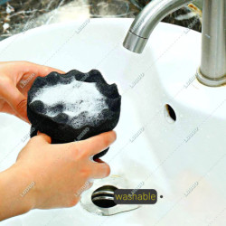 Car Waxing Polishing Sponge Hexagonal Grip Applicator Tire Wax Pad For Car Detailing Coating Wheel Shine Cleaning Washing