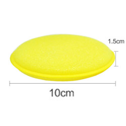 100Pcs Car Waxing Polish Sponges Black Car Detailing Tools High Density Foam Applicator Pads Curing Car Wash Polishing Sponge