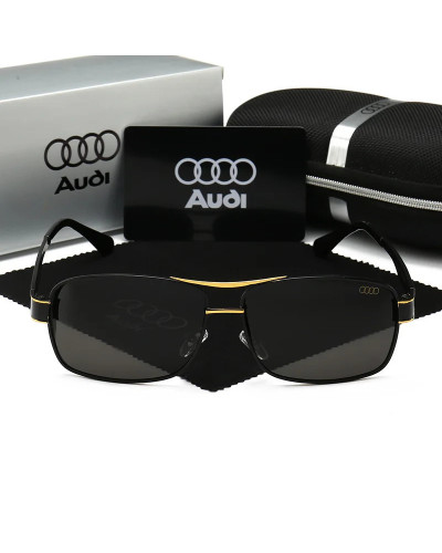 Audi-gafas de sol polarizadas de lujo para hombre, lentes de sol antideslumbrantes de alta gama, diseño de marca de lujo para A4