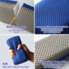 Double Sided Car Wash Sponges Bug Remover Sponge Mesh Cleaning Tar Sponge for Washing Super Absorbent Soft Car Care Pads