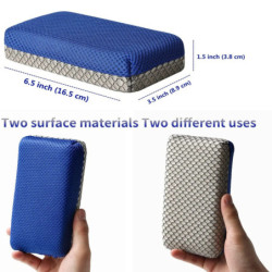 Double Sided Car Wash Sponges Bug Remover Sponge Mesh Cleaning Tar Sponge for Washing Super Absorbent Soft Car Care Pads