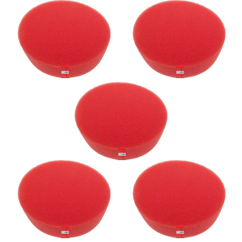 5/10 Pcs 4 Inch Foam Drill Polishing Pad 100mm Sponge Buffing Pads Kit for Car Polisher Sanding Polishing, Waxing Sealing Glaze