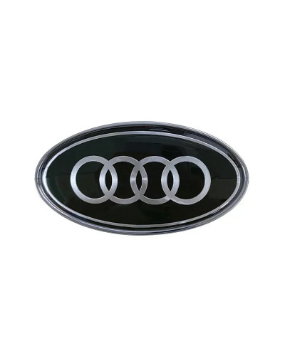 Calcomanías de Metal para emblema de ventana lateral de coche, para el cuerpo pegatina, logotipo de Audi Q5, Q6, Q7, Q8, TT, S3,