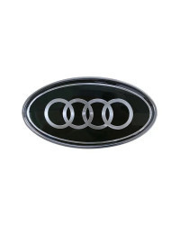 Calcomanías de Metal para emblema de ventana lateral de coche, para el cuerpo pegatina, logotipo de Audi Q5, Q6, Q7, Q8, TT, S3,