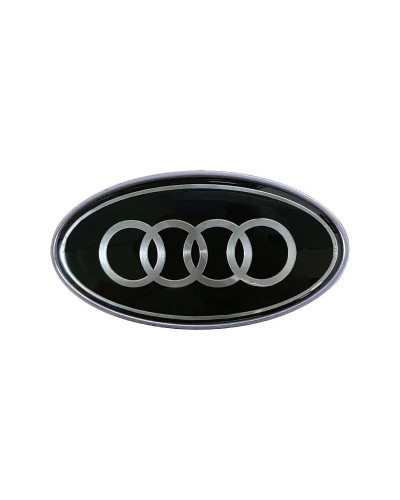 Calcomanías de Metal para emblema de ventana lateral de coche, para el cuerpo pegatina, logotipo de Audi Q5, Q6, Q7, Q8, TT, S3,