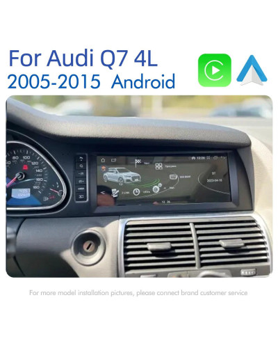 Radio con GPS para coche, reproductor Multimedia con Android 14, CarPlay, Navi, estéreo, DSP, MMI, 2G, 3G, para Audi A6, C6, 4f,