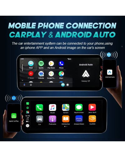 Radio con GPS para coche, reproductor Multimedia con Android 14, CarPlay, Navi, estéreo, DSP, MMI, 2G, 3G, para Audi A6, C6, 4f,