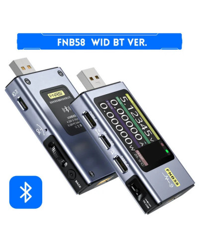 FNIRSI-FNB58 PD USB Tester Digital Voltmeter Ammeter Type-C Fast Charg