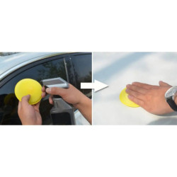 1/12pcs Waxing Polish Wax Foam Sponge Applicator Pads for Clean Cars In Stock Wax Applicator Dust Remove Auto Care Polishing Pad