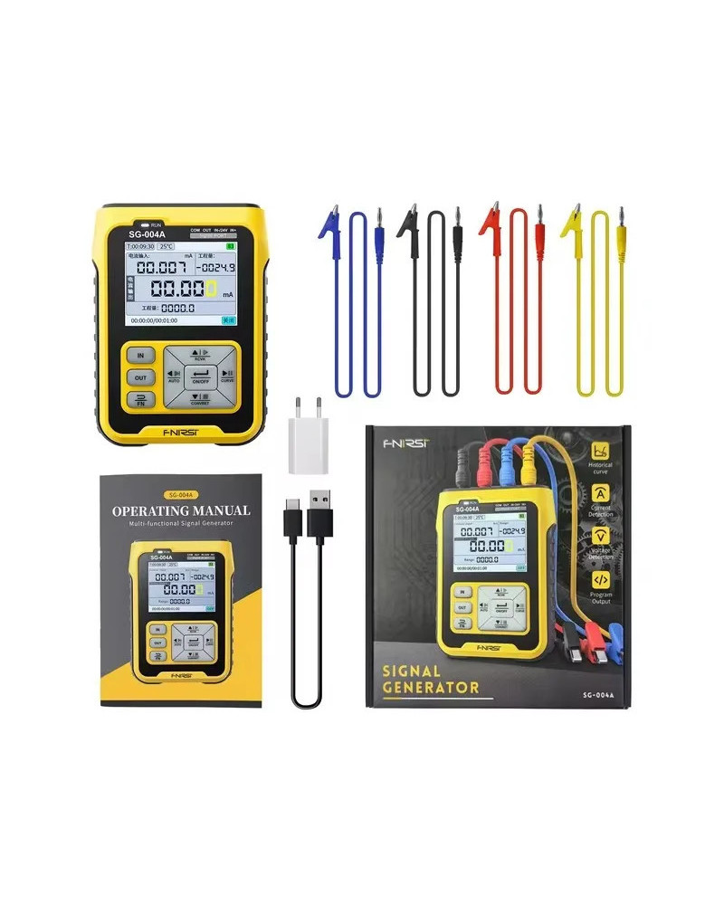 FNIRSI SG-004A 4-20mA Multifunctional Signal Generator PT100 Thermocou