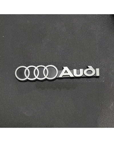 Pegatinas de emblema lateral de coche para Audi Sline, S3, S4, S5, S6, S7, A3, A5, SQ5, SQ7S8, A4L, A6L, A7, SQ3, insignia de ma