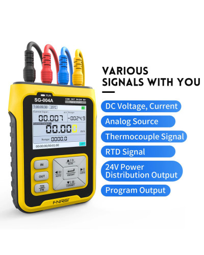 FNIRSI SG-004A 4-20mA Multifunctional Signal Generator PT100 Thermocou