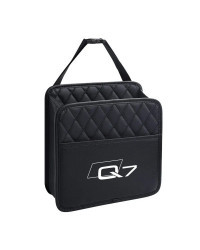 Bolsa de almacenamiento Universal para asiento trasero de coche, organizador de maletero elástico para Audi A1, A3, A4, A5, A6, 