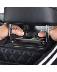 Bolsa de almacenamiento Universal para asiento trasero de coche, organizador de maletero elástico para Audi A1, A3, A4, A5, A6, 