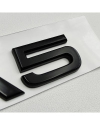 Pegatina para guardabarros de coche, accesorio de ABS 3D, color negro, S Line, A1, A2, A3, A4, A5, A6, A7, A8, emblema de logoti