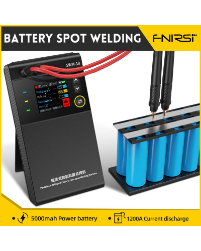 FNIRSI SWM-10 Portable Battery Spot Welder DIY Mini Welding Machine 18