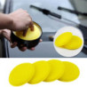 12/24 PCS 4Inch Car Ultra Soft Foam Detailing Wax Applicator Pad Round Foam Sponge Cleaning Tool With Free Wash Microfiber Towel