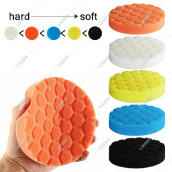 5/7PCS Car Waxing Polishing Pad Kit 3/4/5/6/7Inch Buffing Sponge For Auto Headlight Polisher Power Tools Accessories Car Repair