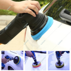 5/7PCS Car Waxing Polishing Pad Kit 3/4/5/6/7Inch Buffing Sponge For Auto Headlight Polisher Power Tools Accessories Car Repair